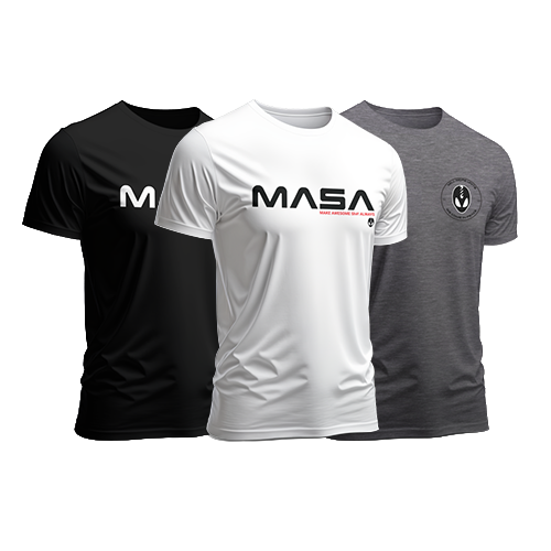 T-Shirt + Badge