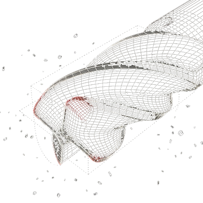 Worn cutting edge — rapid wear and dimensional drift on uncoated tools in graphite
